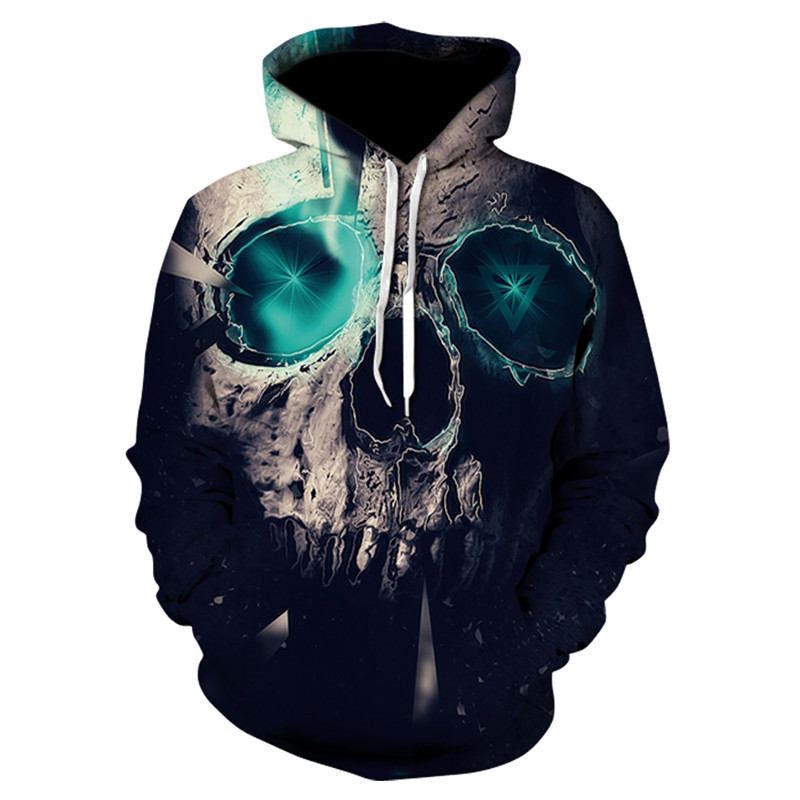 Skull Design Hoodie
