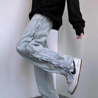 Niche Wide Leg Jeans