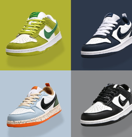 Dunk AJ1 Low Basketball Shoes