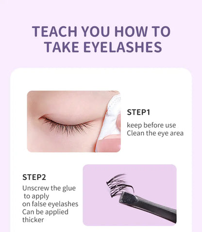 Manga Cluster Lashes for Natural Look