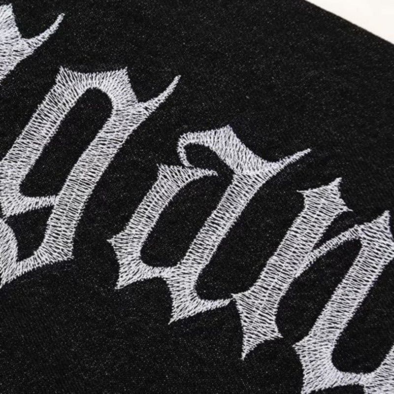 Gothic Embroidered Men's Jeans