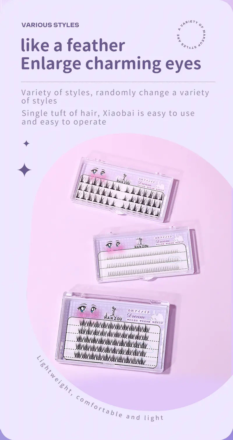 Manga Cluster Lashes for Natural Look