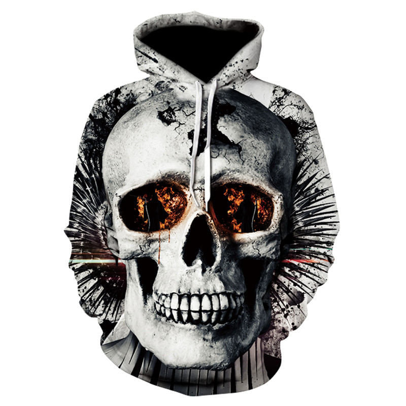 Skull Design Hoodie