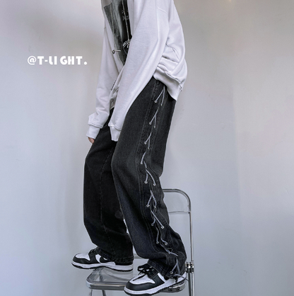 Niche Wide Leg Jeans