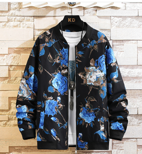 Embroidered Hip Hop Jacket