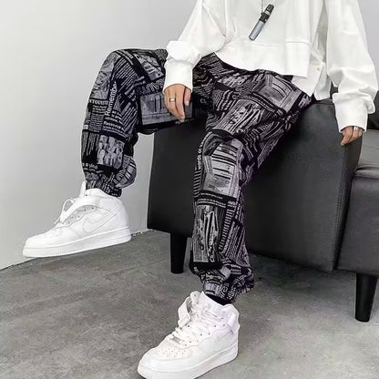 Men's Graffiti Jogger Pants