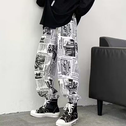 Men's Graffiti Jogger Pants