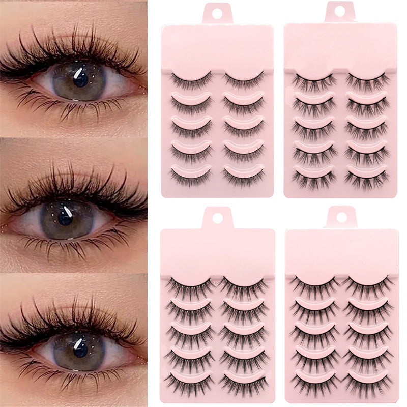 Soft Natural False Eyelashes