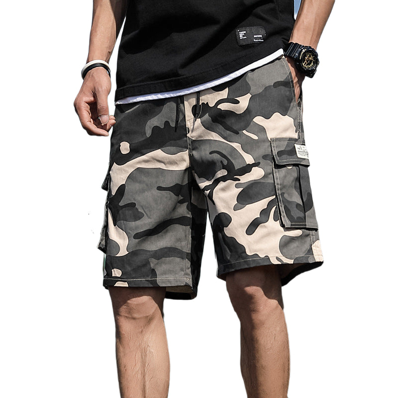 Men's Camouflage Five-Point Shorts