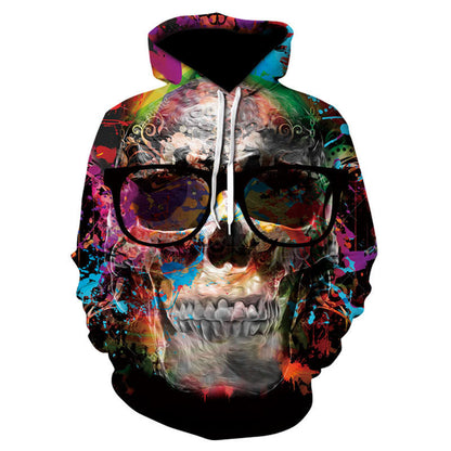 Skull Design Hoodie