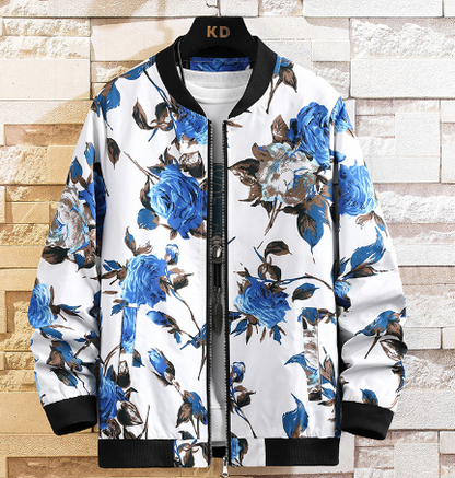 Embroidered Hip Hop Jacket