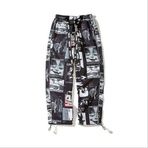 Men's Graffiti Jogger Pants