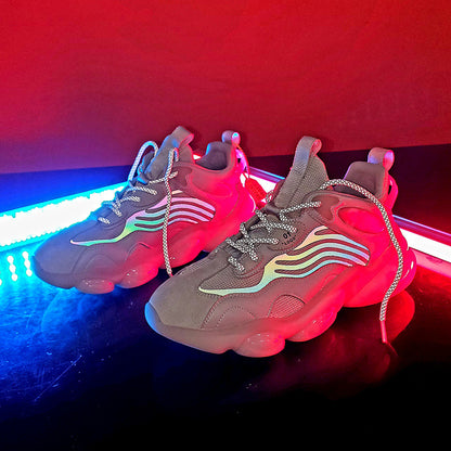 Men's Fluorescent Sneakers