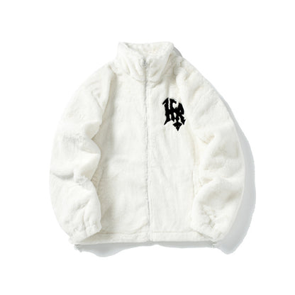 Men's Hip-Hop Fur-Lined Jacket