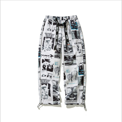 Men's Graffiti Jogger Pants