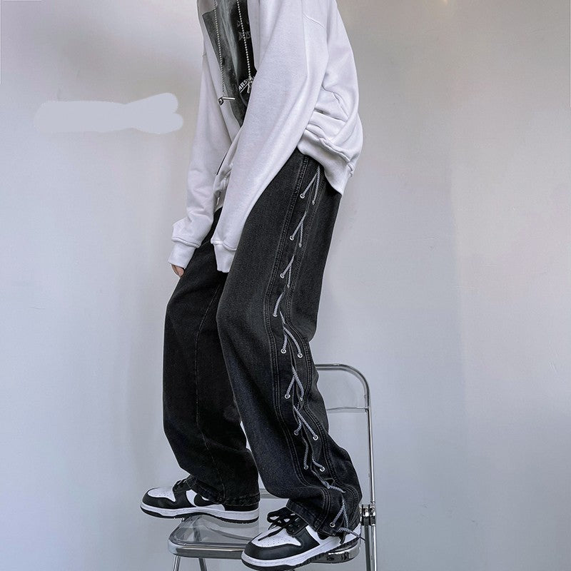 Niche Wide Leg Jeans