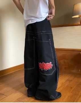 Street Retro Wide Jeans - Unisex