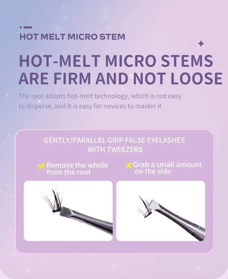 Manga Cluster Lashes for Natural Look