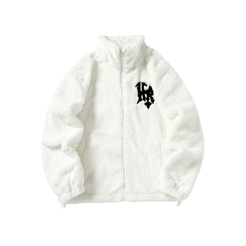 Men's Hip-Hop Fur-Lined Jacket