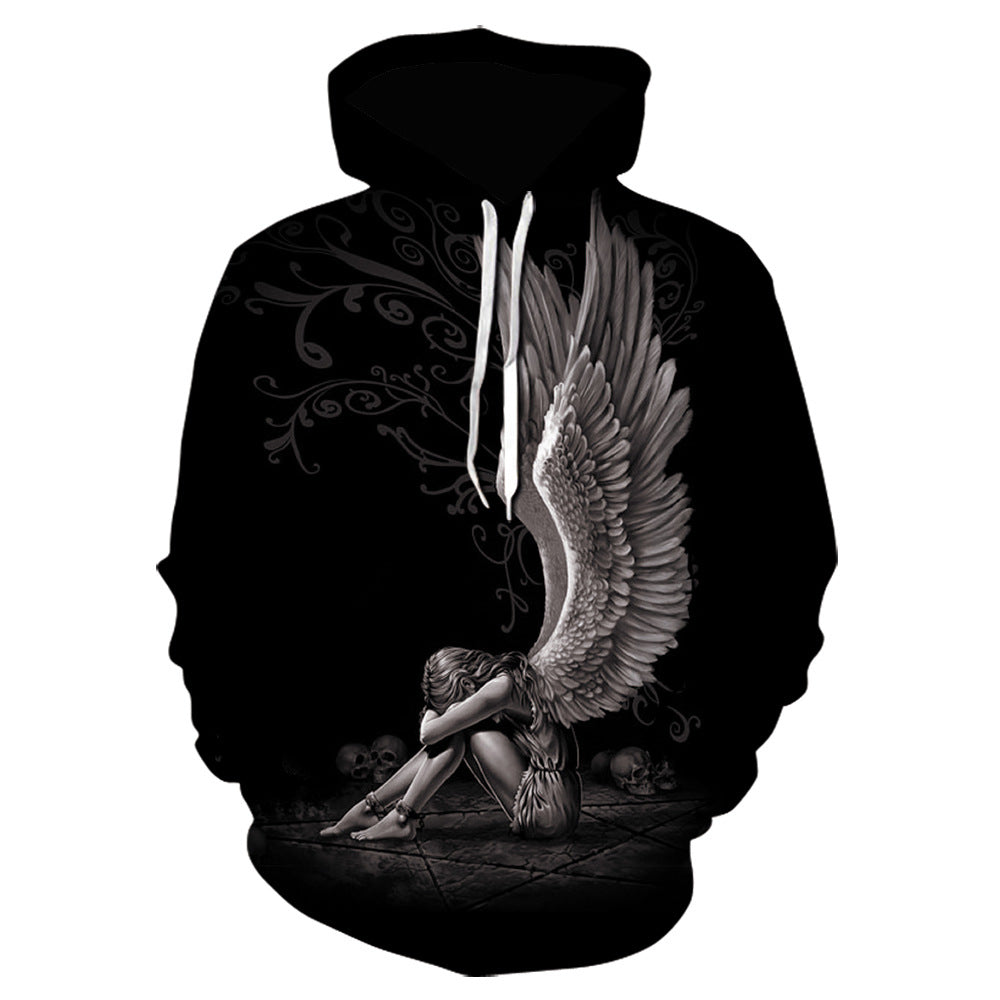 Men's Skull Design Hoodie