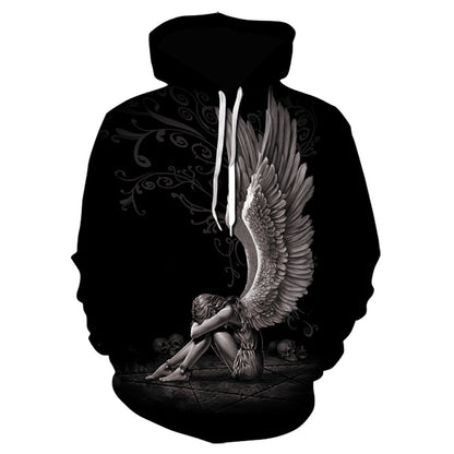 Men's Skull Design Hoodie