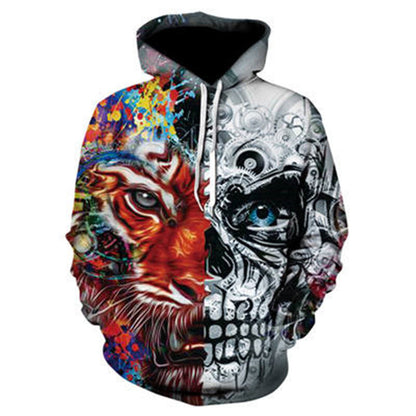 Skull Design Hoodie