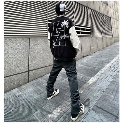 Men's Hip Hop Embroidered Jacket