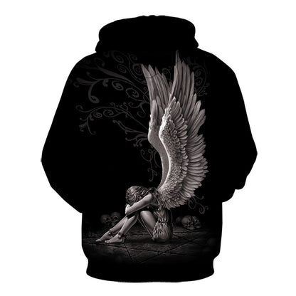 Men's Skull Design Hoodie