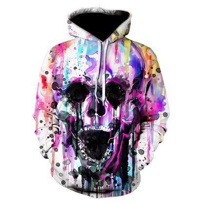 Skull Design Hoodie