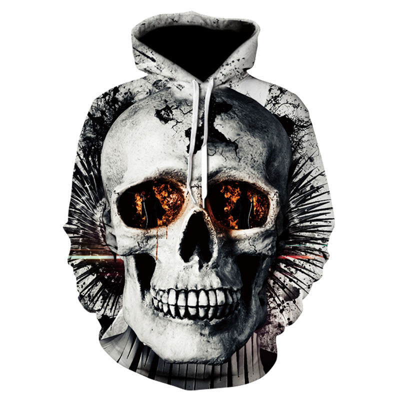 Skull Design Hoodie