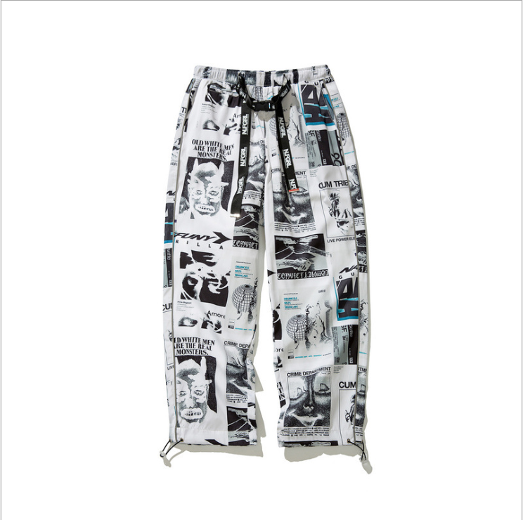 Men's Graffiti Jogger Pants