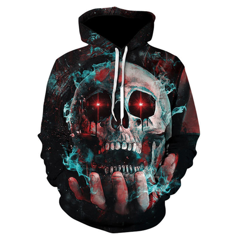 Skull Design Hoodie