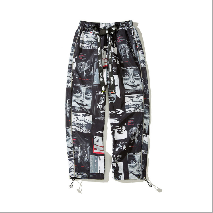 Men's Graffiti Jogger Pants