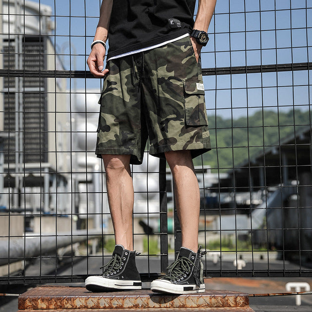 Men's Camouflage Five-Point Shorts