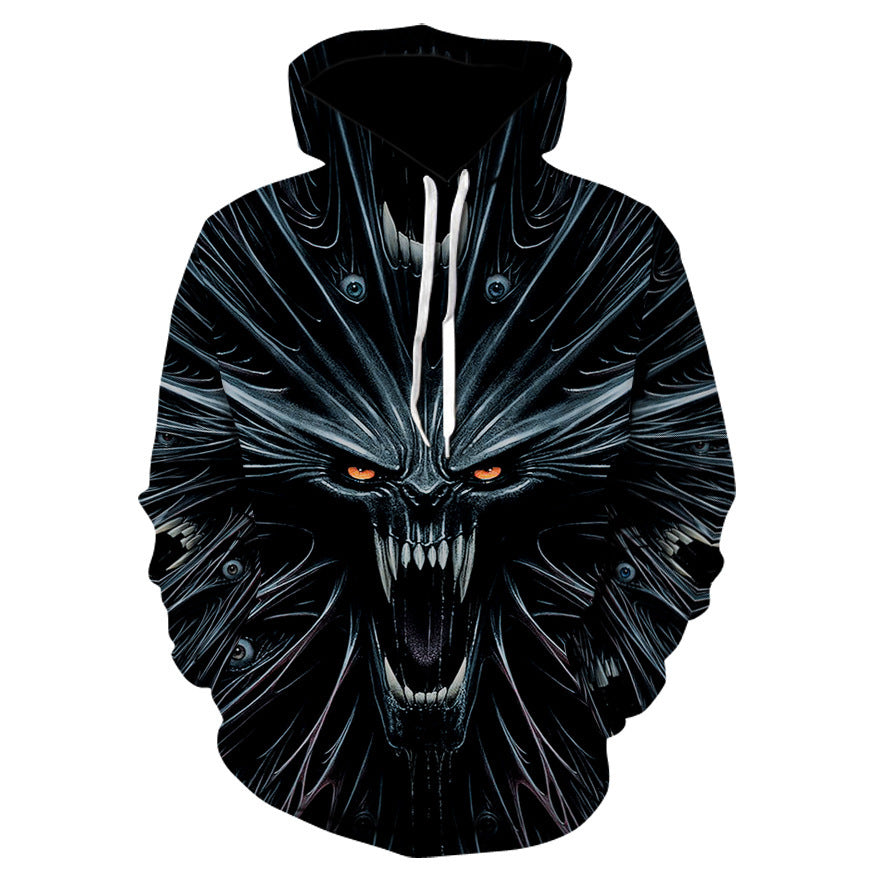 Skull Design Hoodie