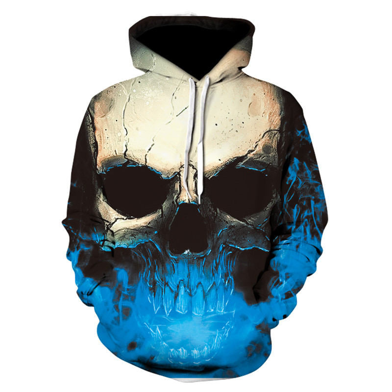 Skull Design Hoodie
