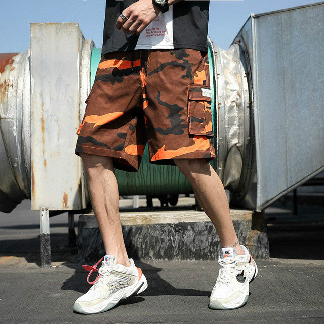 Men's Camouflage Five-Point Shorts