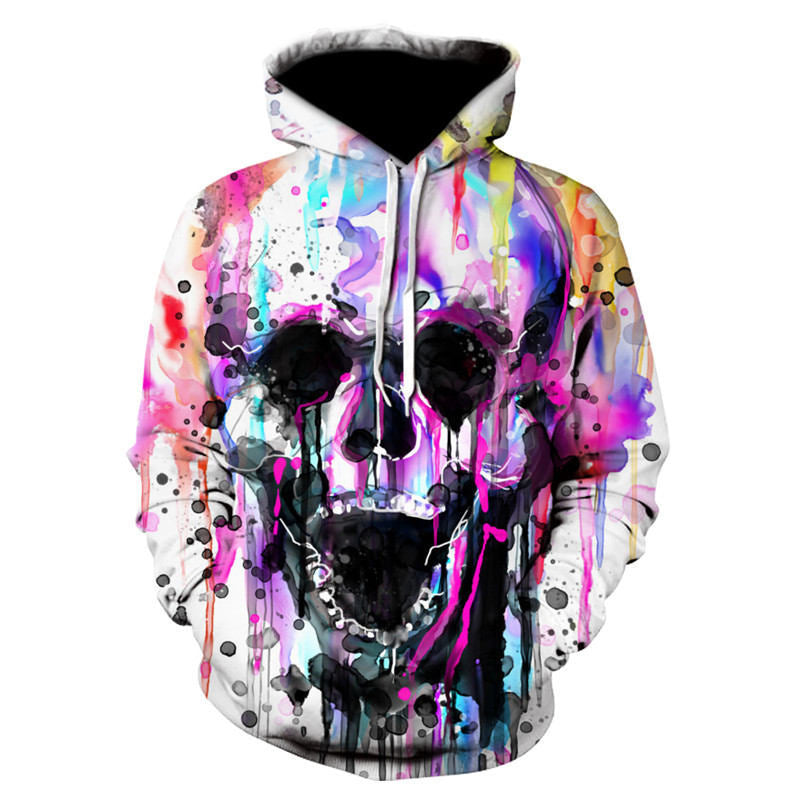 Skull Design Hoodie