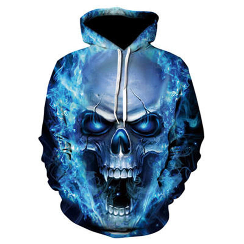 Skull Design Hoodie